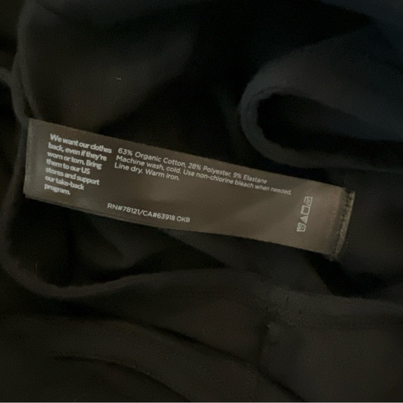 Eileen Fisher Zip Front Cotton Blend Ponte Lantern Jumpsuit - Picture 10 of 10